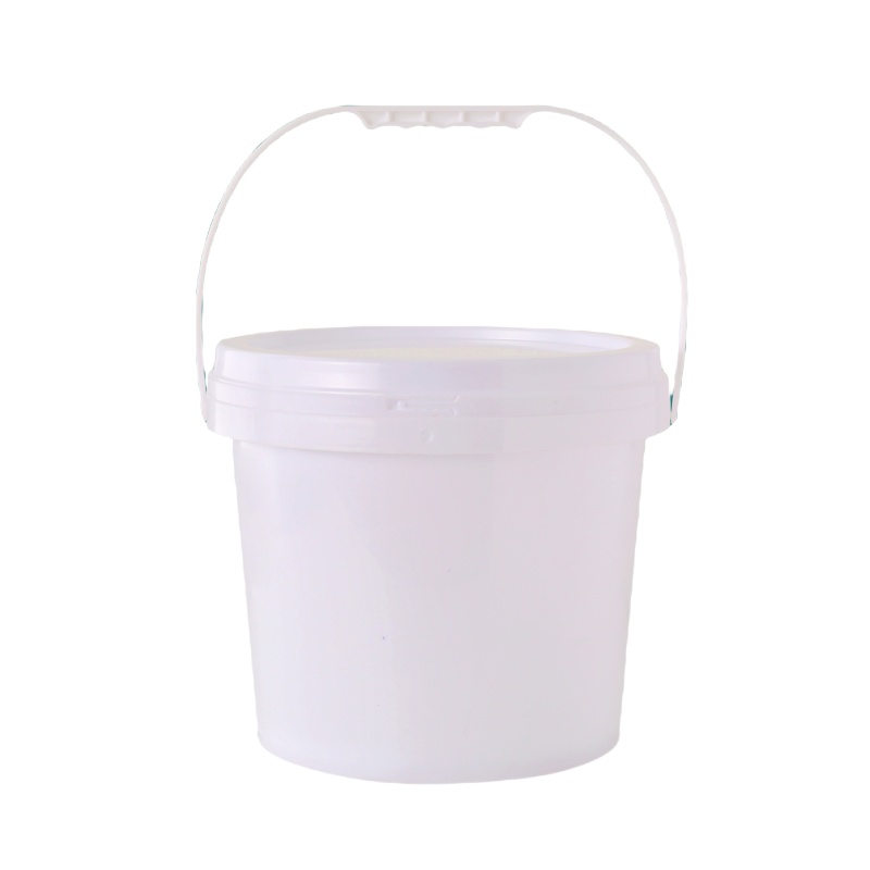 Envase plástico redondo del cubo de los contenedores de almacenamiento del congelador de la categoría alimenticia del cubo plástico 8L 2Gallon