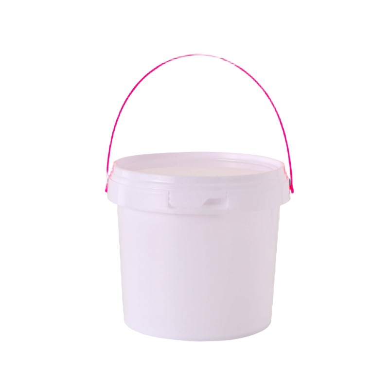 Cubo plástico de la comida 66oz con los contenedores de almacenamiento de alimentos del congelador 2L de la galleta de la tina del helado de la manija