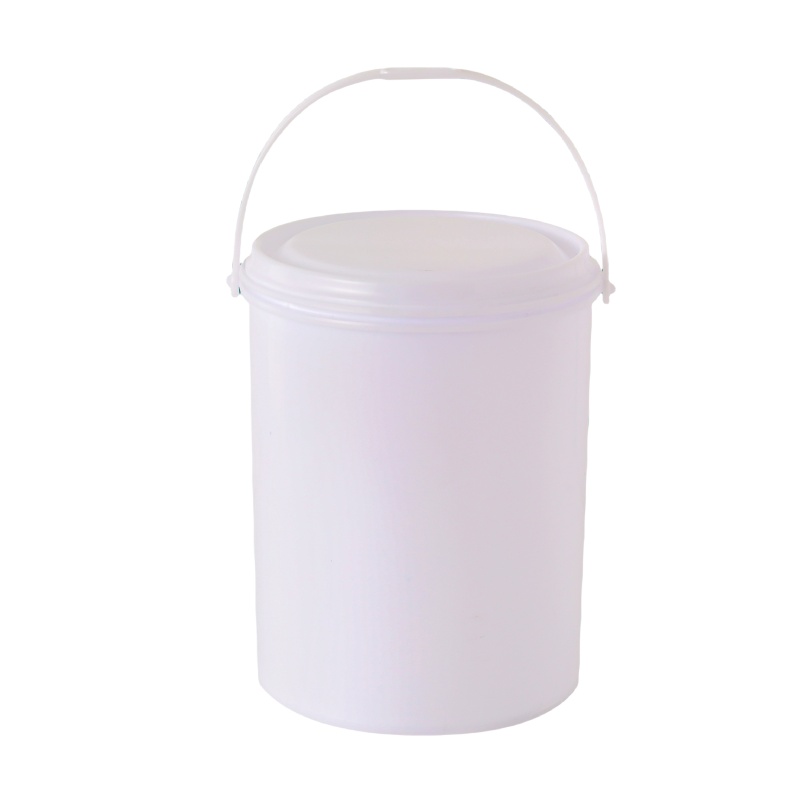 CUBO REDONDO DE 3.5L CUBO DE PINTURA DE PLÁSCO DE 1GALLON CON PERRAMIENTO Y MANGO