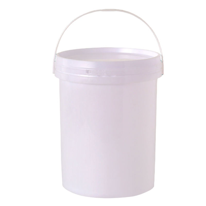 Pail de pintura de 1,5 galones con tapa de 6L Recipiente de plástico vacío