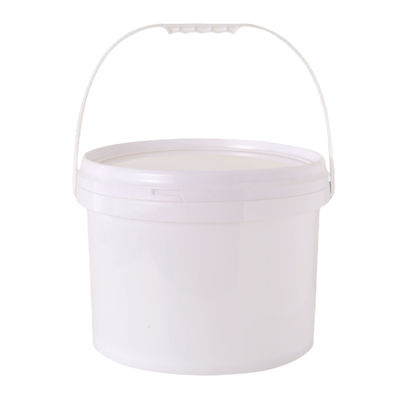 Cubo de plástico de grado alimenticio de 15 litros Cubo multiusos redondo de 4 galones