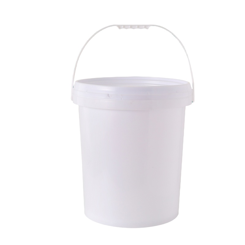 Cubo de plástico multiusos de 6 galones Cubo industrial de plástico de 23 l